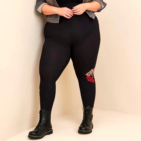 ♥️NWT VINTAGE TORRID LEGGING - DEMOGORGON STRANGER THINGS LEGGING PLUS SIZE - Picture 8 of 11